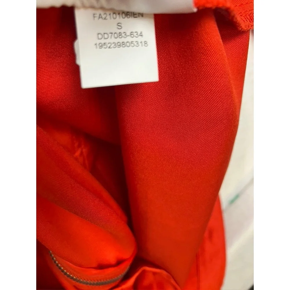 Jordan Jumpman‎ Zip Front Loose Fit Orange Track Jacket Size S